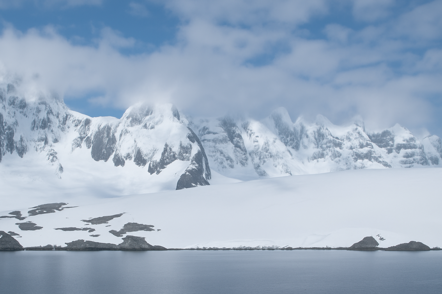Paisaje de la Antártida